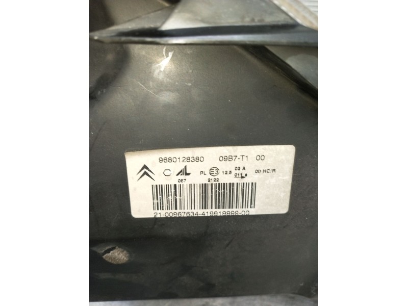 Recambio de faro izquierdo para citroën c2 (jm_) 1.4 hdi referencia OEM IAM 9680128380  2003