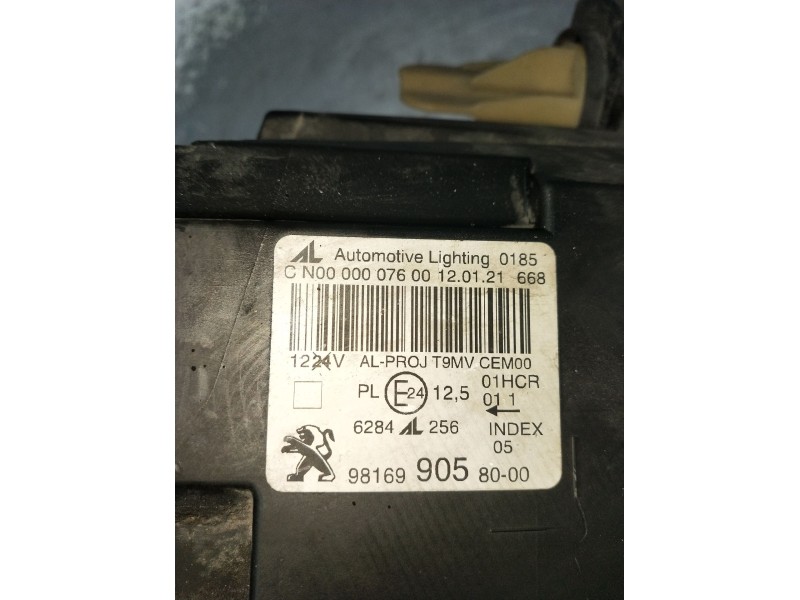 Recambio de faro derecho para peugeot 308 ii (lb_, lp_, lw_, lh_, l3_) 1.5 bluehdi 130 referencia OEM IAM 9816990580 N0000007600