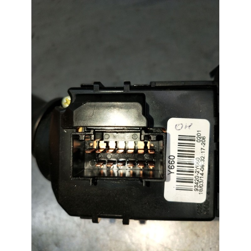 Recambio de mando luces para kia sportage concept 4x2 referencia OEM IAM 934202Y660 934101M631 2010