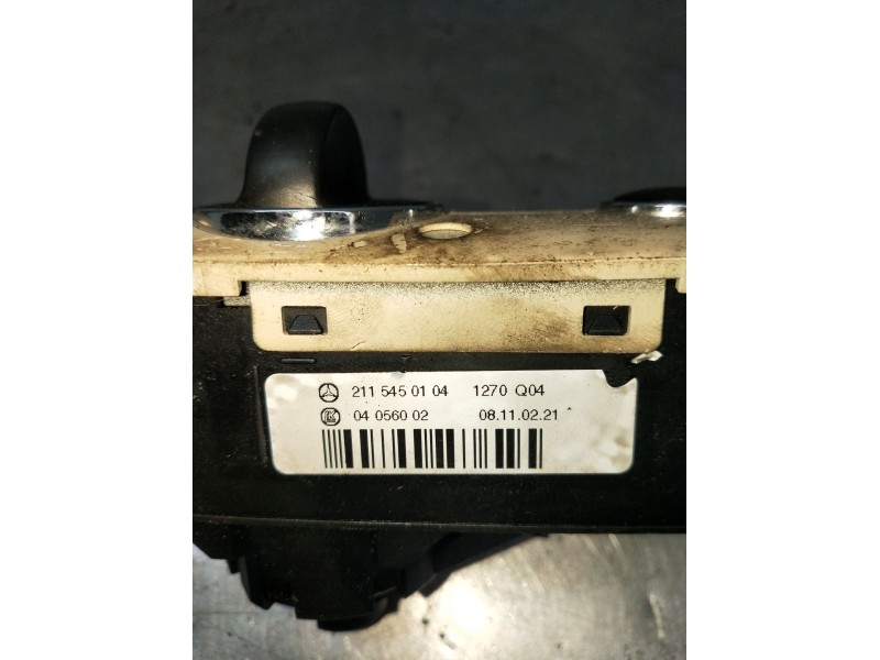 Recambio de mando luces para mercedes-benz clase e (w211) berlina referencia OEM IAM 2115450104 04056002 1270Q04 2002