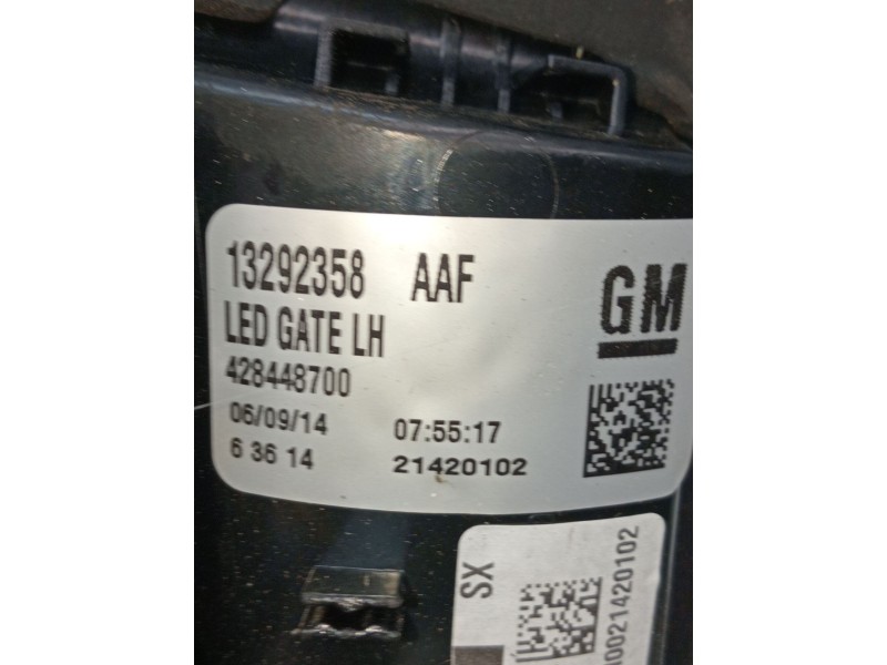Recambio de piloto trasero izquierdo interior para opel zafira tourer c (p12) 1.6 cdti (75) referencia OEM IAM 13292358 42844870