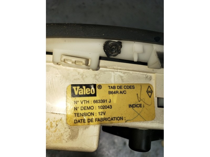 Recambio de mando calefaccion / aire acondicionado para renault megane i classic (la0/1_) 1.6 16v (la00, la04, la0b, la11, la16,