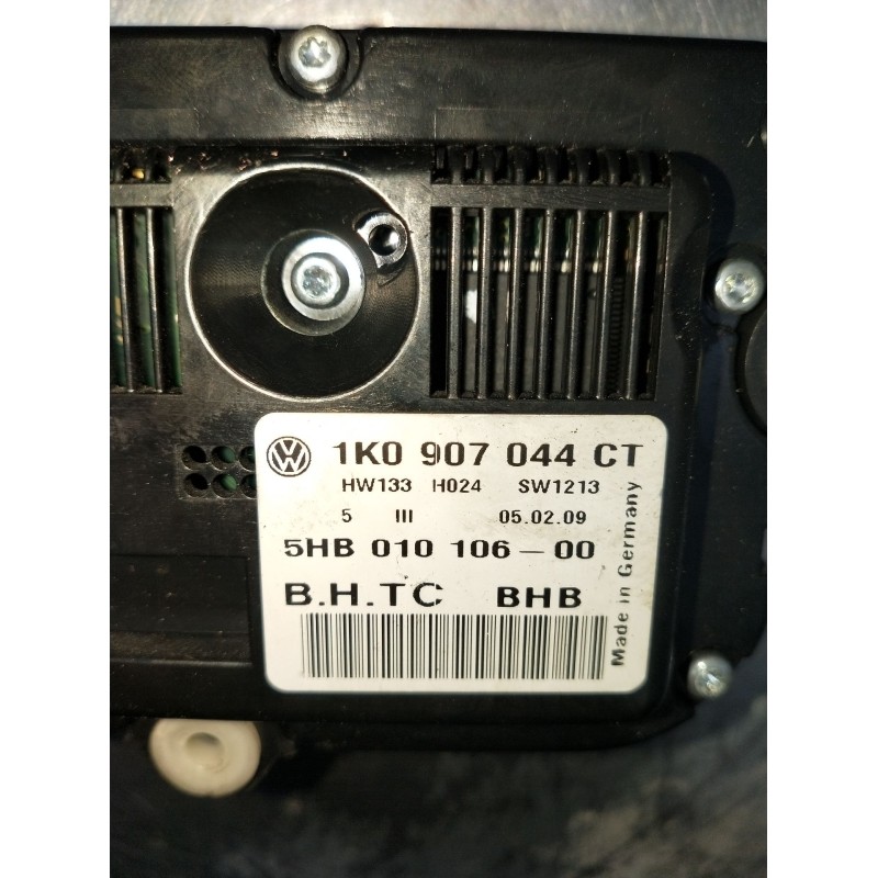 Recambio de mando calefaccion / aire acondicionado para volkswagen touran (1t1, 1t2) 1.9 tdi referencia OEM IAM 1K0907044CT 5HB0