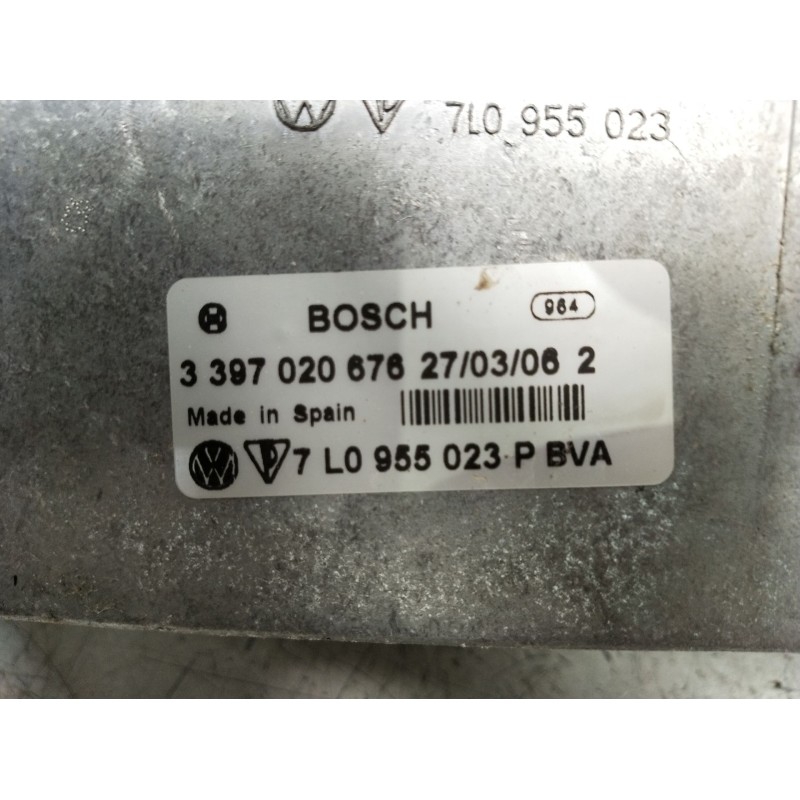 Recambio de motor limpia delantero para volkswagen touareg (7la, 7l6, 7l7) 3.0 v6 tdi referencia OEM IAM 7L0955023P 3397020676 2