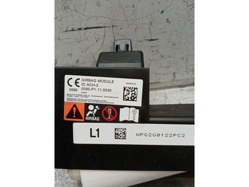 Recambio de airbag cortina delantero izquierdo para toyota rav 4 v (_a5_, _h5_) 2.5 hybrid awd (axah54) referencia OEM IAM 0080P