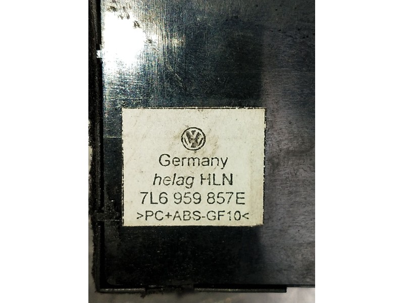 Recambio de mando elevalunas delantero izquierdo para volkswagen touareg (7la, 7l6, 7l7) 3.0 v6 tdi referencia OEM IAM 7L6959857