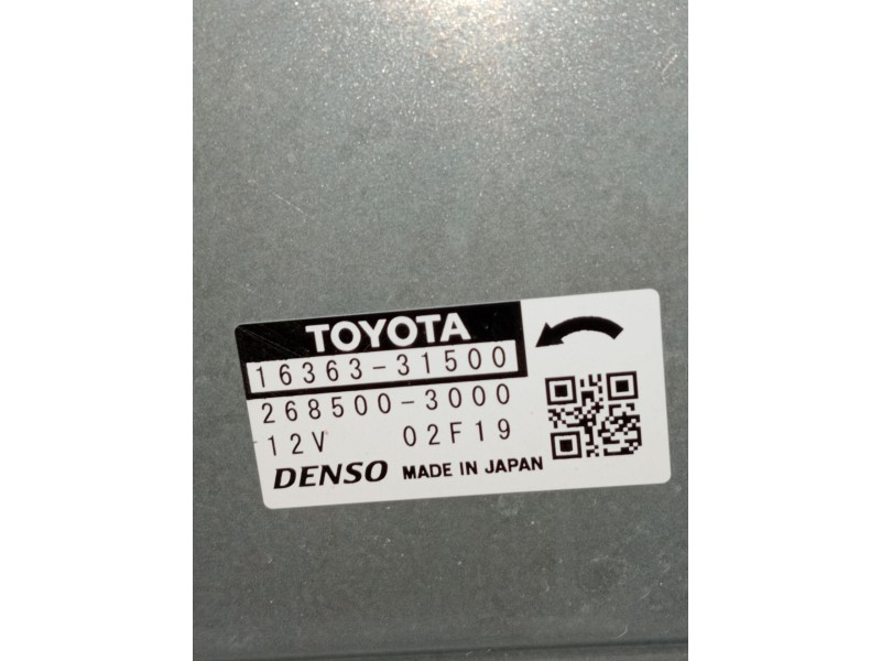 Recambio de electroventilador para toyota rav 4 v (_a5_, _h5_) 2.5 hybrid awd (axah54) referencia OEM IAM 1636331500 2685003000 