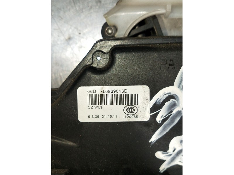 Recambio de motor cierre centralizado trasero derecho para volkswagen touran (1t1, 1t2) 1.9 tdi referencia OEM IAM 7L0839016D 5P