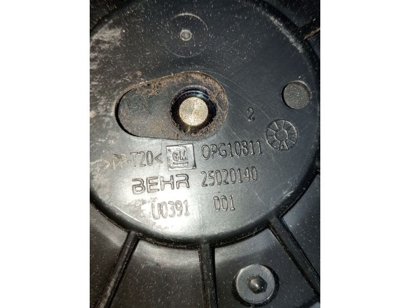 Recambio de motor calefaccion para opel zafira tourer c (p12) 1.6 cdti (75) referencia OEM IAM 25020140 U7253002 2012
