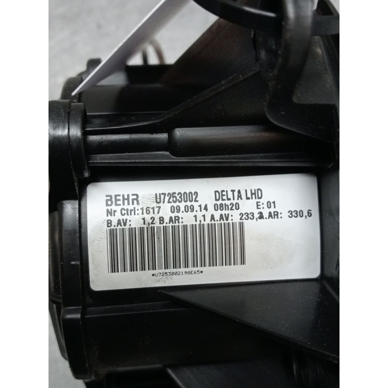 Recambio de motor calefaccion para opel zafira tourer c (p12) 1.6 cdti (75) referencia OEM IAM 25020140 U7253002 2012