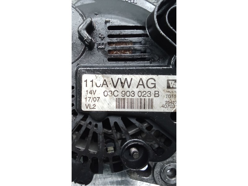 Recambio de alternador para volkswagen eos (1f7) 1.6 referencia OEM IAM 03C903023B  06
