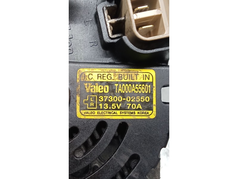 Recambio de alternador para hyundai atos (mx) 1.1 referencia OEM IAM 3730002550 TA000A55601 03 70A