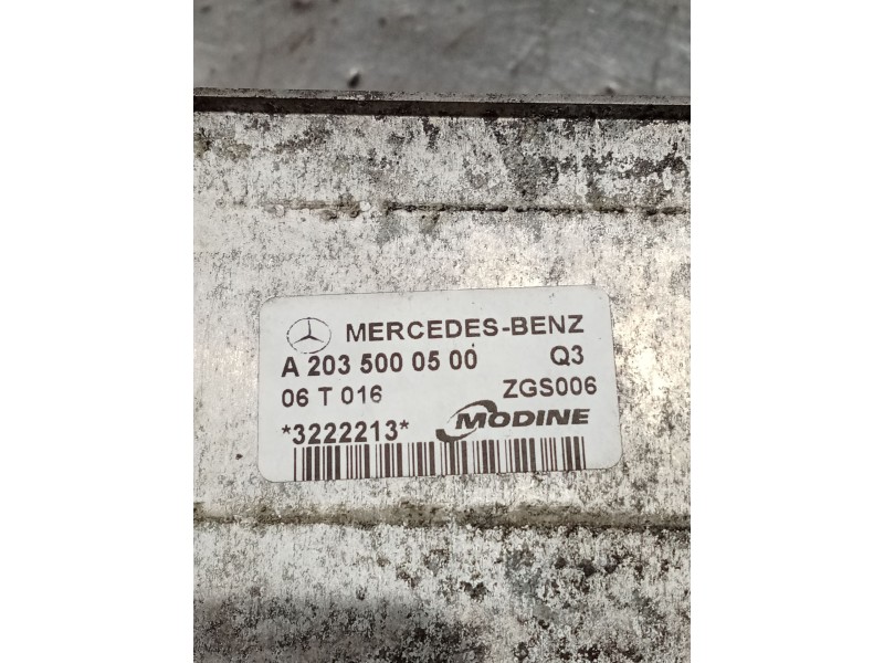 Recambio de intercooler para mercedes-benz clk (c209) clk 320 cdi (209.320) referencia OEM IAM A2035000500 3222213 02