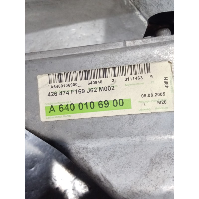 Recambio de carter para mercedes-benz clase a (w169) a 180 cdi (169.007, 169.307) referencia OEM IAM A6400106900 OM640940 04