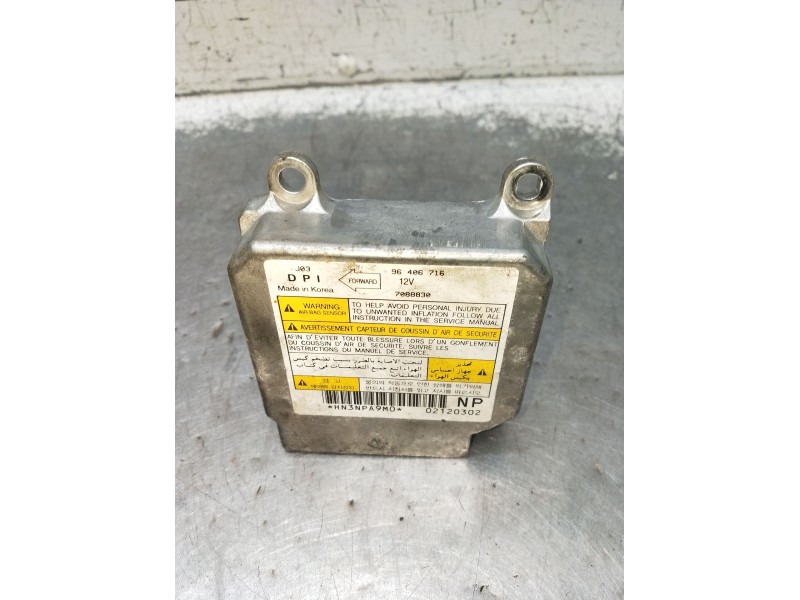 Recambio de kit airbag para daewoo nubira sedán (j200) 1.6 referencia OEM IAM 96406716  2003