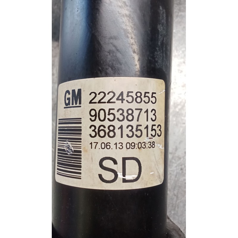 Recambio de amortiguador delantero izquierdo para opel corsa b (s93) 1.4 i (f08, f68, m68) referencia OEM IAM 22245855 90538713 