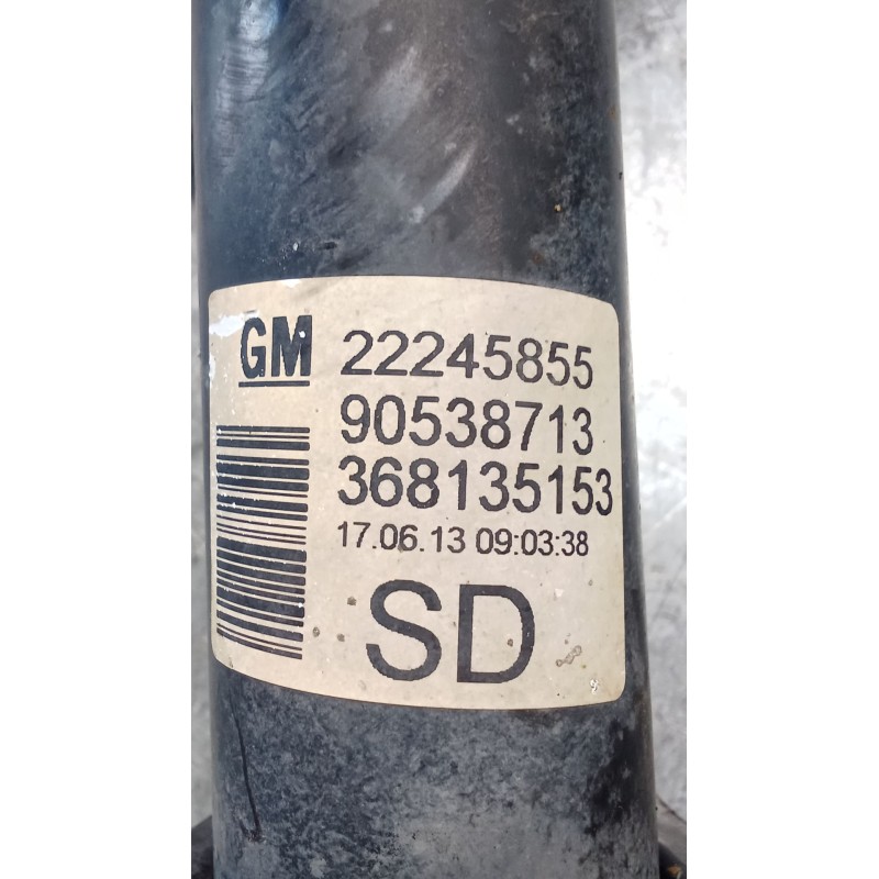 Recambio de amortiguador delantero derecho para opel corsa b (s93) 1.4 i (f08, f68, m68) referencia OEM IAM 22245855 90538713 36