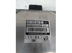 Recambio de centralita cambio automatico para opel combo (corsa c) referencia OEM IAM 55354867 W0MB003008 WR 2