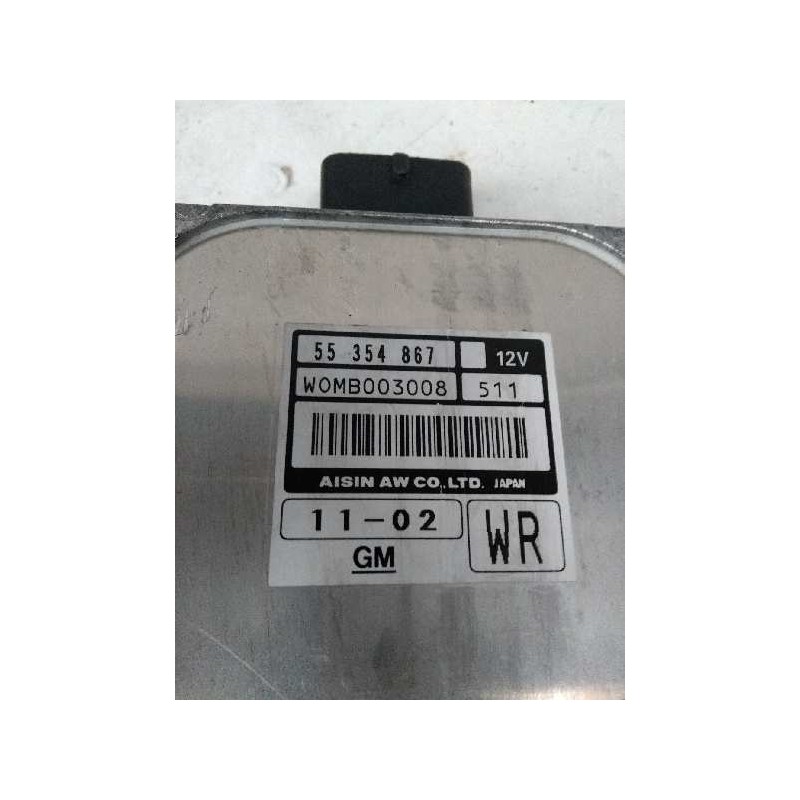 Recambio de centralita cambio automatico para opel combo (corsa c) referencia OEM IAM 55354867 W0MB003008 WR