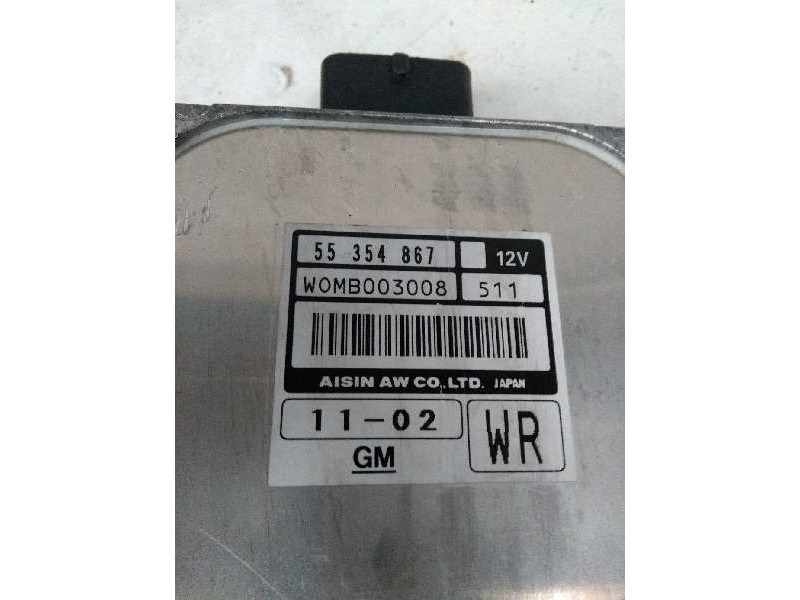 Recambio de centralita cambio automatico para opel combo (corsa c) referencia OEM IAM 55354867 W0MB003008 WR