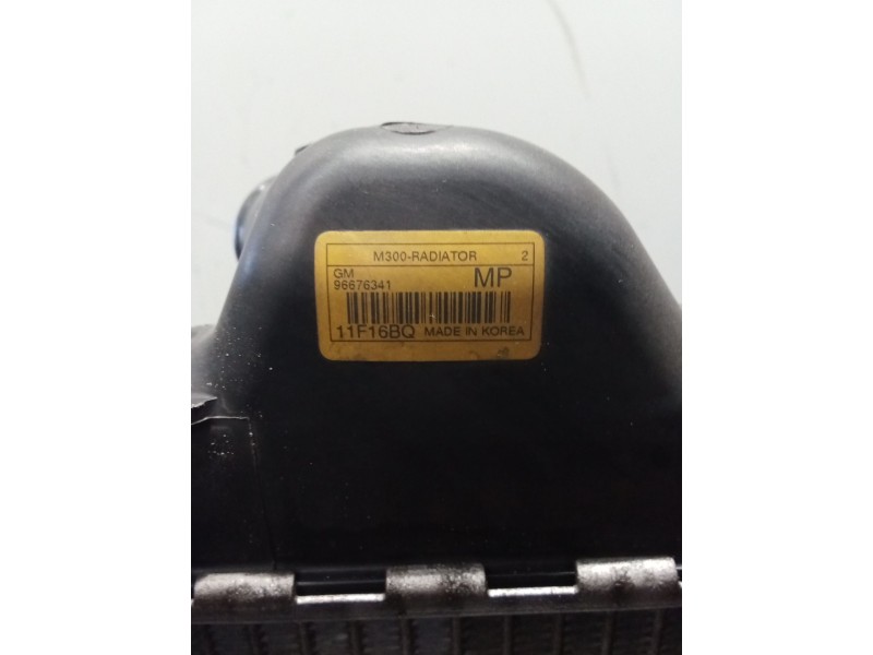 Recambio de radiador agua para chevrolet spark (m300) 1.0 referencia OEM IAM 96676341  10