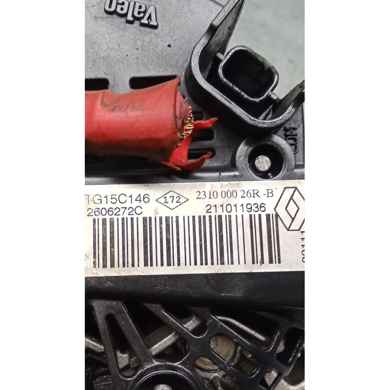 Recambio de alternador para renault megane iv sport tourer (k9a/m/n_) 1.5 dci 110 referencia OEM IAM   08