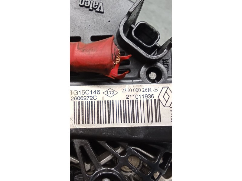 Recambio de alternador para renault megane iv sport tourer (k9a/m/n_) 1.5 dci 110 referencia OEM IAM   08