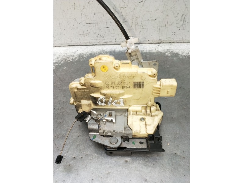 Recambio de motor cierre centralizado delantero derecho para volkswagen eos (1f7) 1.6 referencia OEM IAM 1P1837016 2P 2006
