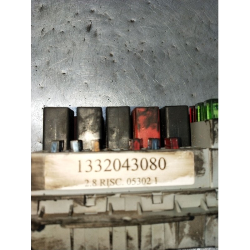 Recambio de caja reles / fusibles para fiat ducato furgoneta (244_) 2.0 jtd referencia OEM IAM 1332043080  2002