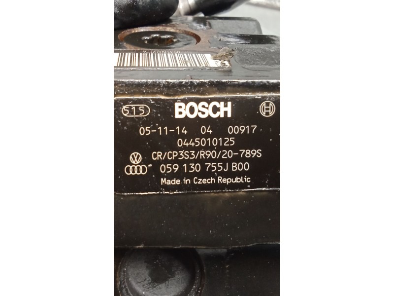 Recambio de bomba inyeccion para volkswagen touareg (7la, 7l6, 7l7) 3.0 v6 tdi referencia OEM IAM 0445010125 059130755J BOSCH
