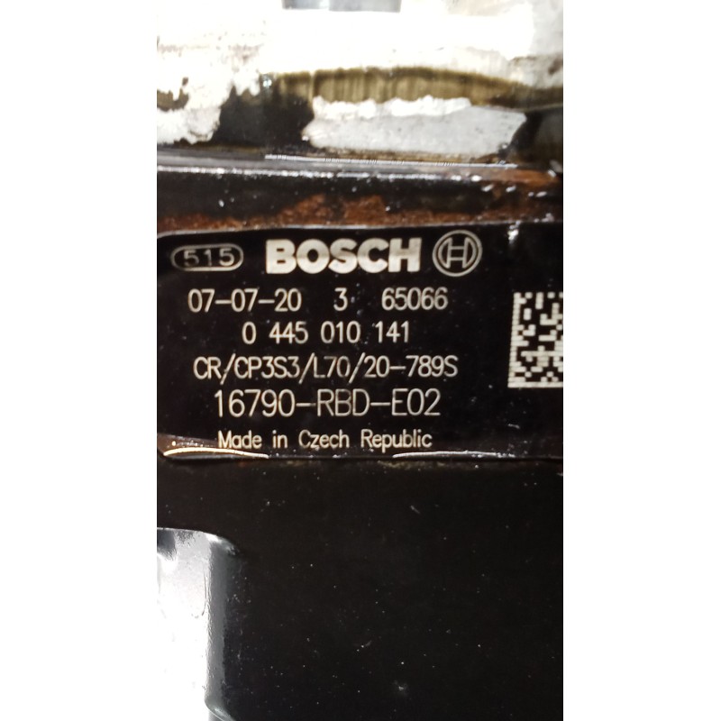 Recambio de bomba inyeccion para honda civic viii hatchback (fn, fk) 2.2 ctdi (fk3) referencia OEM IAM 0445010141 16790RBDE02 BO
