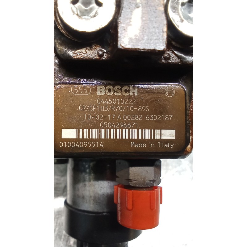 Recambio de bomba inyeccion para fiat ducato furgoneta (250_) 160 multijet 3,0 d referencia OEM IAM 0445010222 0504296671 BOSCH