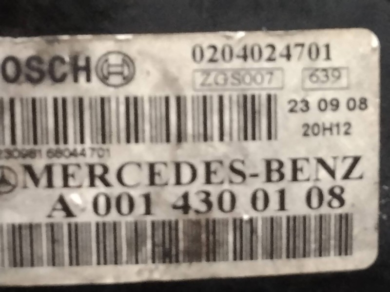 Recambio de servofreno para mercedes vito caja cerrada 6.03  111 cdi largo (639.603) referencia OEM IAM 0204024701 A0014300108 0