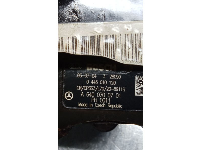 Recambio de bomba inyeccion para mercedes-benz clase a (w169) a 180 cdi (169.007, 169.307) referencia OEM IAM 0445010120 A640070