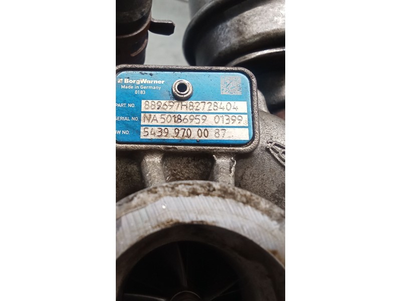 Recambio de turbocompresor para renault megane iii grandtour (kz0/1) 1.6 16v (kz0u, kz1b, kz1u) referencia OEM IAM 54399700087  