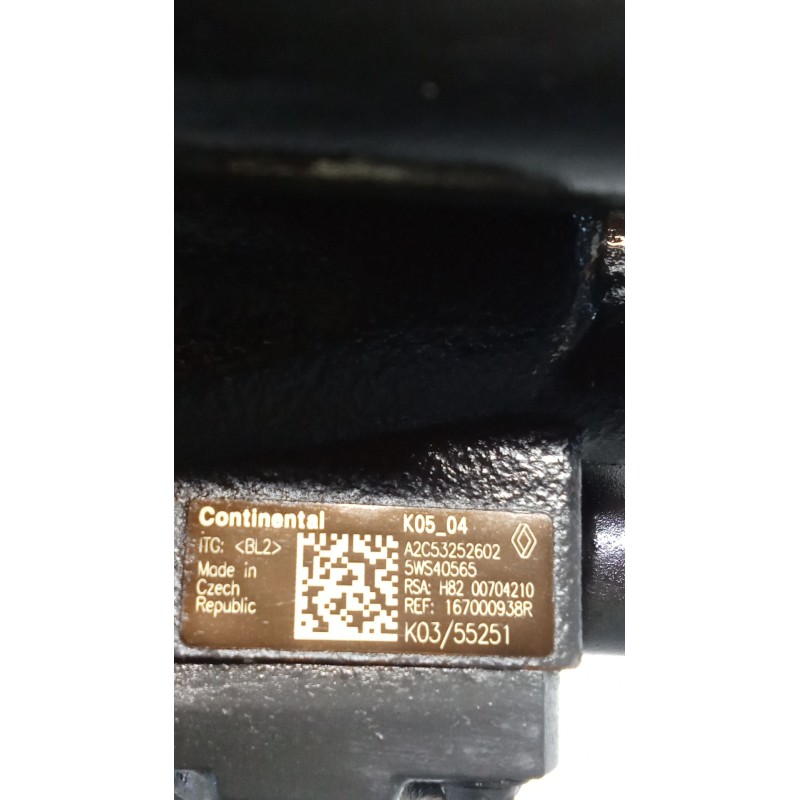 Recambio de bomba inyeccion para renault megane iii grandtour (kz0/1) 1.6 16v (kz0u, kz1b, kz1u) referencia OEM IAM A2C53252602 