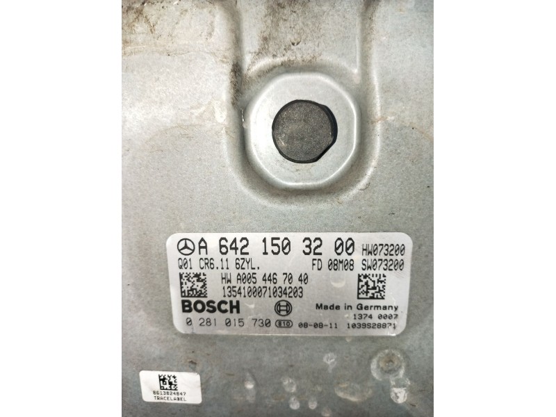 Recambio de centralita motor uce para mercedes-benz clase glk (w204) glk glk 320 cdi 4-matic (204.983) referencia OEM IAM 028101
