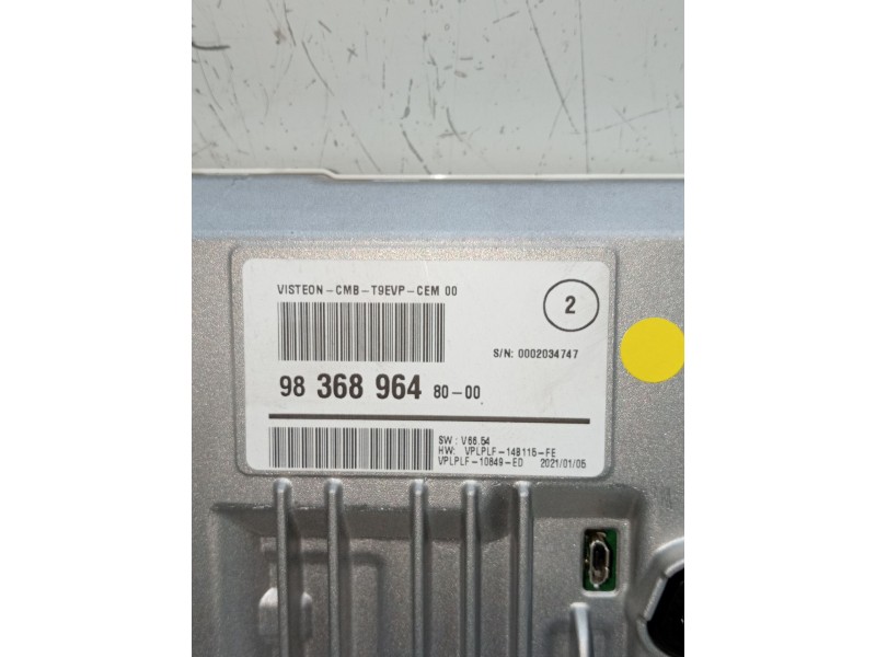 Recambio de cuadro instrumentos para peugeot 308 ii (lb_, lp_, lw_, lh_, l3_) 1.5 bluehdi 130 referencia OEM IAM 9836896480  201