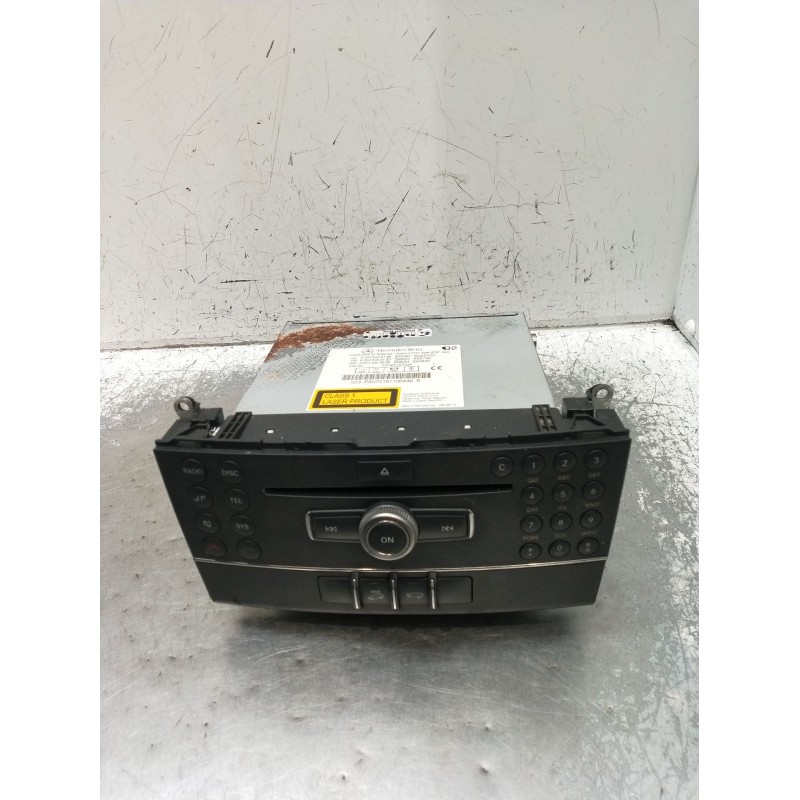 Recambio de sistema audio / radio cd para mercedes-benz clase glk (w204) glk glk 320 cdi 4-matic (204.983) referencia OEM IAM A2