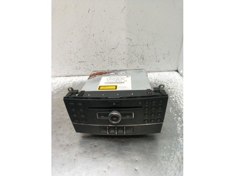 Recambio de sistema audio / radio cd para mercedes-benz clase glk (w204) glk glk 320 cdi 4-matic (204.983) referencia OEM IAM A2