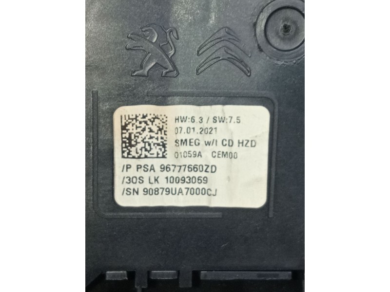 Recambio de mando multifuncion para peugeot 308 ii (lb_, lp_, lw_, lh_, l3_) 1.5 bluehdi 130 referencia OEM IAM 96777660ZD 10093