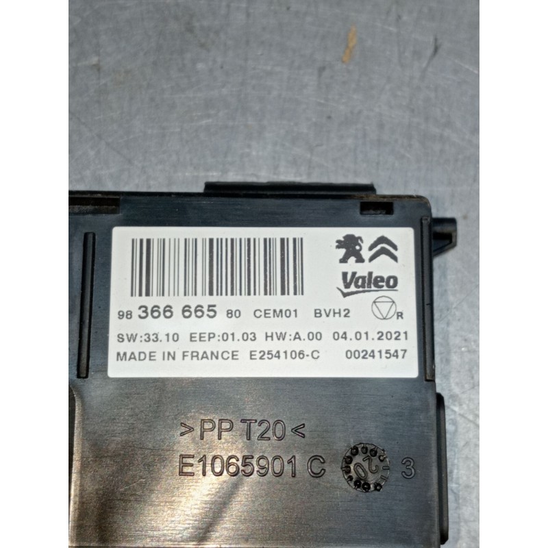 Recambio de modulo electronico para peugeot 308 ii (lb_, lp_, lw_, lh_, l3_) 1.5 bluehdi 130 referencia OEM IAM 9836666580  2015