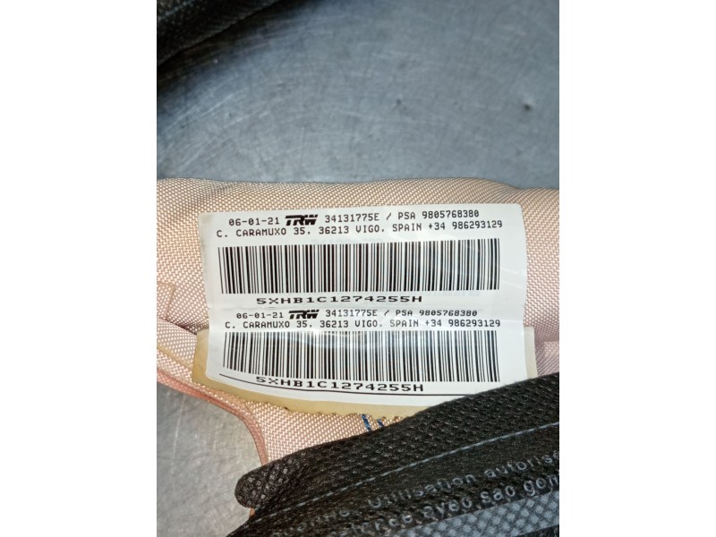 Recambio de airbag cortina delantero derecho para peugeot 308 ii (lb_, lp_, lw_, lh_, l3_) 1.5 bluehdi 130 referencia OEM IAM 98