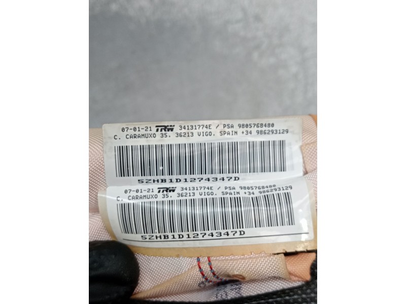 Recambio de airbag cortina delantero izquierdo para peugeot 308 ii (lb_, lp_, lw_, lh_, l3_) 1.5 bluehdi 130 referencia OEM IAM 