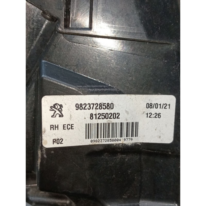Recambio de piloto trasero derecho para peugeot 308 ii (lb_, lp_, lw_, lh_, l3_) 1.5 bluehdi 130 referencia OEM IAM 9823728580 8