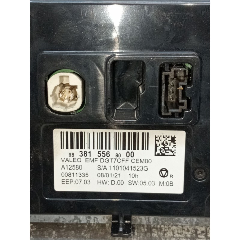 Recambio de pantalla multifuncion para peugeot 308 ii (lb_, lp_, lw_, lh_, l3_) 1.5 bluehdi 130 referencia OEM IAM 9838155680 11