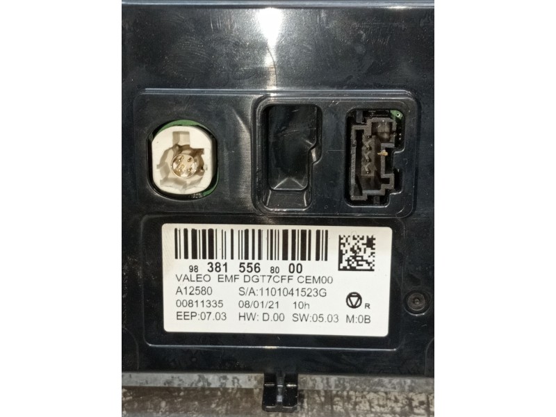 Recambio de pantalla multifuncion para peugeot 308 ii (lb_, lp_, lw_, lh_, l3_) 1.5 bluehdi 130 referencia OEM IAM 9838155680 11