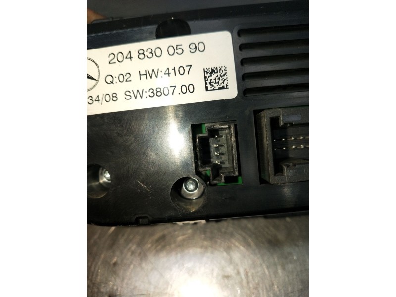 Recambio de mando calefaccion / aire acondicionado para mercedes-benz clase glk (w204) glk glk 320 cdi 4-matic (204.983) referen