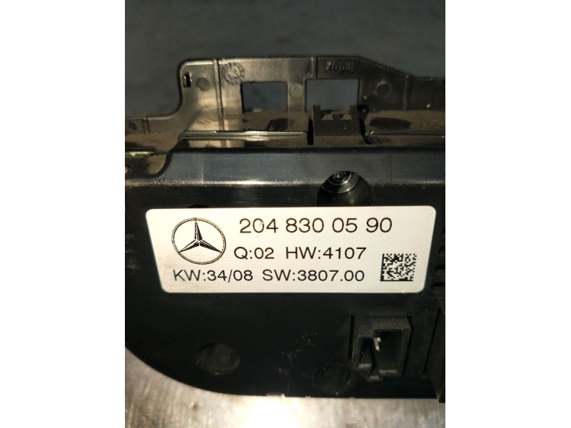 Recambio de mando calefaccion / aire acondicionado para mercedes-benz clase glk (w204) glk glk 320 cdi 4-matic (204.983) referen