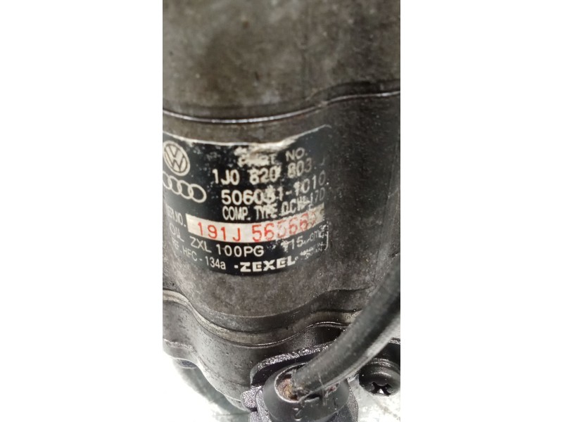 Recambio de compresor aire acondicionado para audi a3 (8l1) 1.6 referencia OEM IAM 1J0820803J 5060311010 00